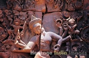 Shri Durga - Door Pediment