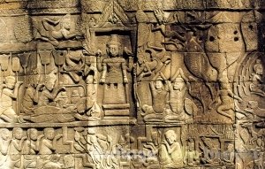 Shri Vishnu - Bas Relief Gallery