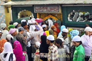 Mazar of Hazrat Amir Khusrou during Ajmer Urs