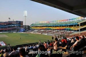 IPL Cricket Match at Ferozshah Kotla Stadium