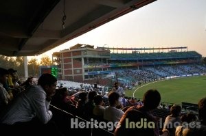 IPL Cricket Match at Ferozshah Kotla Stadium