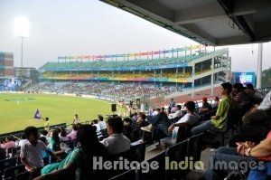 IPL Cricket Match at Ferozshah Kotla Stadium