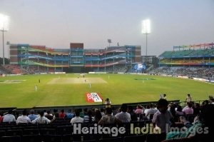 IPL Cricket Match at Ferozshah Kotla Stadium
