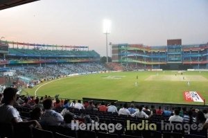 IPL Cricket Match at Ferozshah Kotla Stadium