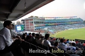 IPL Cricket Match at Ferozshah Kotla Stadium