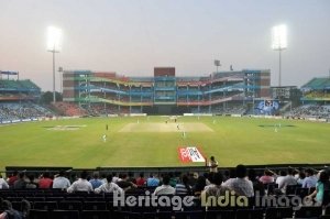IPL Cricket Match at Ferozshah Kotla Stadium