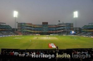 IPL Cricket Match at Ferozshah Kotla Stadium