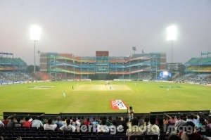 IPL Cricket Match at Ferozshah Kotla Stadium