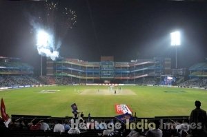 IPL Cricket Match at Ferozshah Kotla Stadium