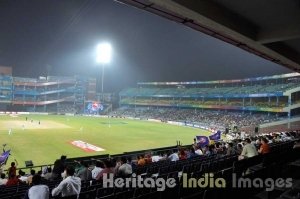IPL Cricket Match at Ferozshah Kotla Stadium