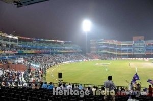 IPL Cricket Match at Ferozshah Kotla Stadium