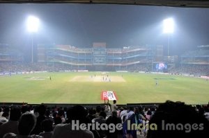 IPL Cricket Match at Ferozshah Kotla Stadium