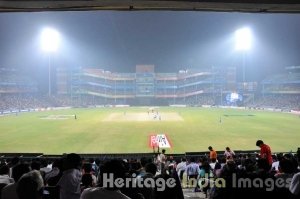 IPL Cricket Match at Ferozshah Kotla Stadium