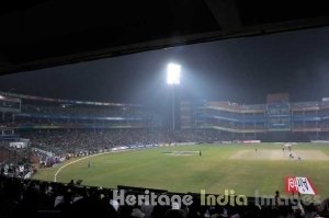 IPL Cricket Match at Ferozshah Kotla Stadium