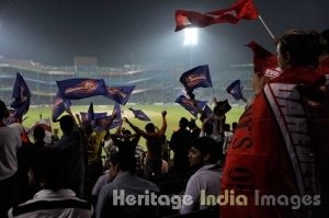 IPL Cricket Match at Ferozshah Kotla Stadium