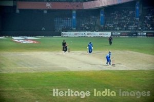 IPL Cricket Match at Ferozshah Kotla Stadium