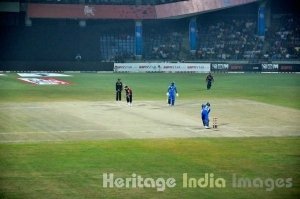IPL Cricket Match at Ferozshah Kotla Stadium