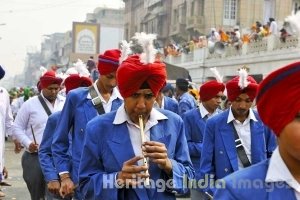 Sikh Procession - Starting