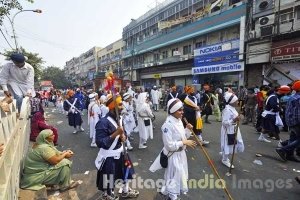 Sikh Procession - Mid Way