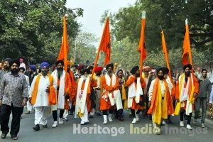 Sikh Procession - Mid Way