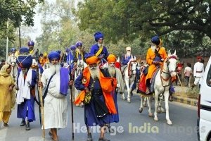 Sikh Procession - Mid Way