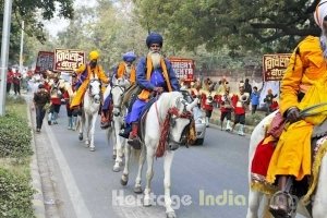 Sikh Procession - Mid Way