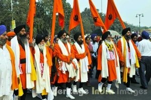 Sikh Procession - Mid Way