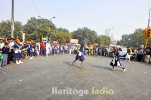 Sikh Procession - Mid Way