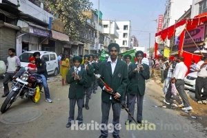 Sikh Procession - Mid Way