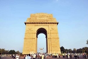 India Gate during Republic Day