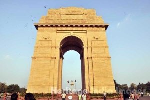 India Gate during Republic Day
