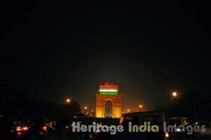India Gate during Republic Day