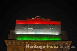 India Gate during Republic Day