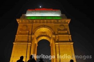 India Gate during Republic Day
