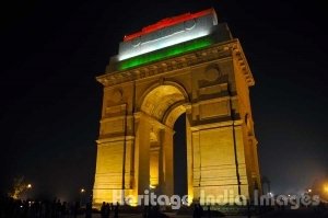 India Gate during Republic Day