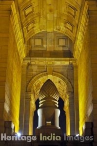India Gate during Republic Day