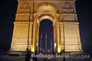 India Gate during Republic Day