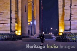India Gate during Republic Day