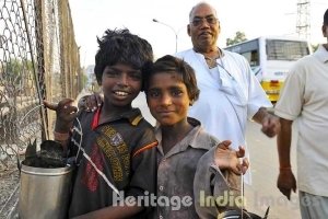 Barapulla bridge in East Nizamuddin 