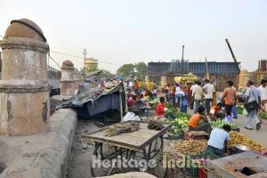 Barapulla bridge in East Nizamuddin 