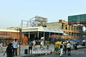 Outside Hazrat Nizamuddin Rly. Station