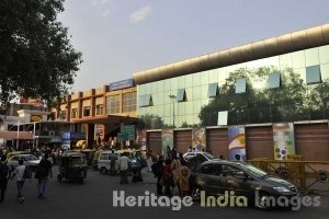 Outside Hazrat Nizamuddin Rly. Station