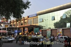 Outside Hazrat Nizamuddin Rly. Station