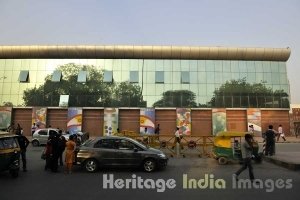 Outside Hazrat Nizamuddin Rly. Station