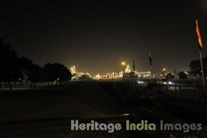 Rashtrapati Bhavan at night during Republic Day Celebrations