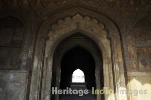 Safadrajung Tomb from inside or outside
